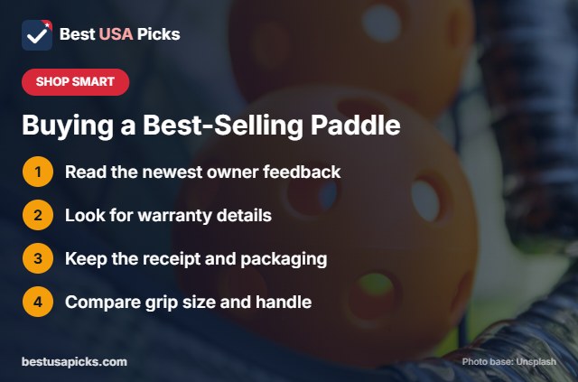 Smart shopping tips for best-selling pickleball paddles