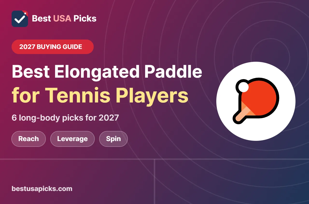 Best elongated paddle for tennis players - 2027 buying guide by Best USA Picks