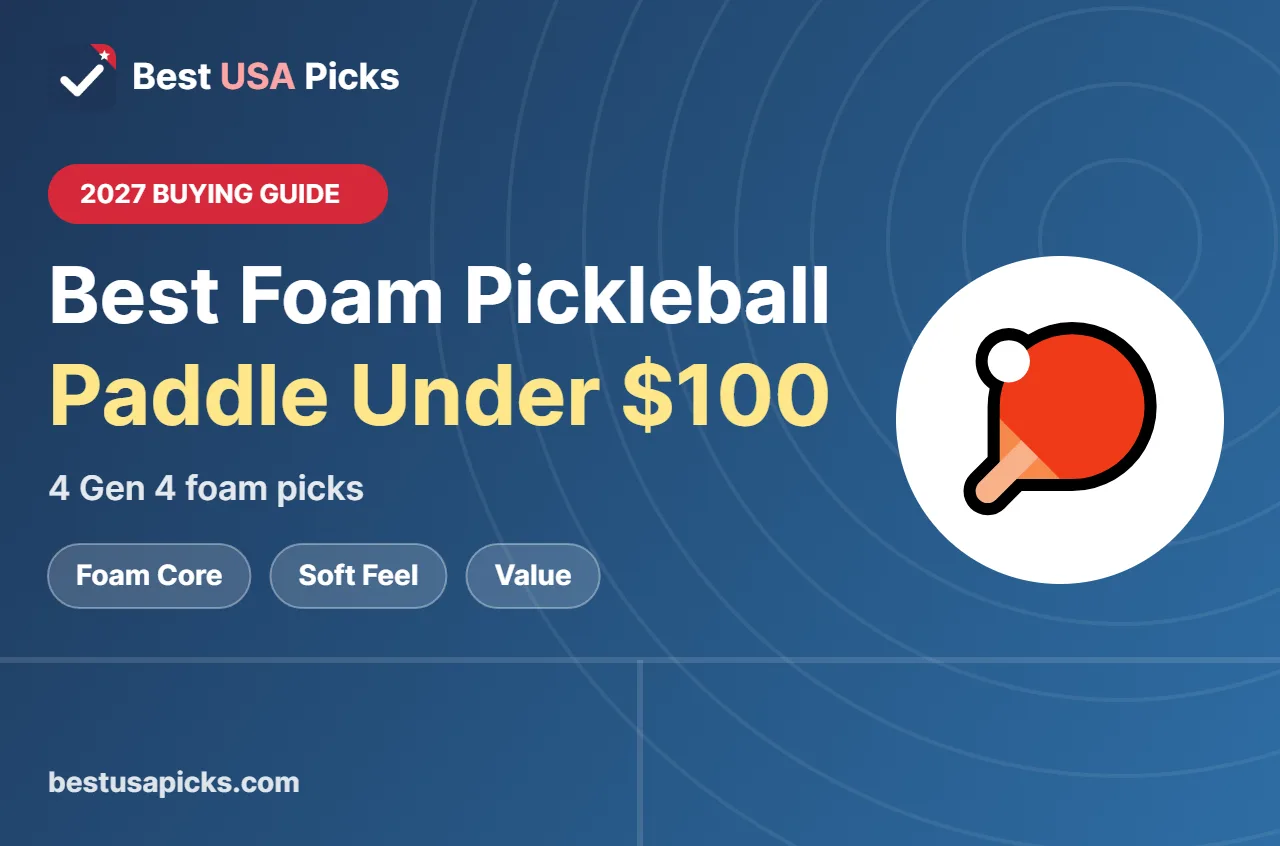 Best foam pickleball paddle under 100 - 2027 buying guide by Best USA Picks