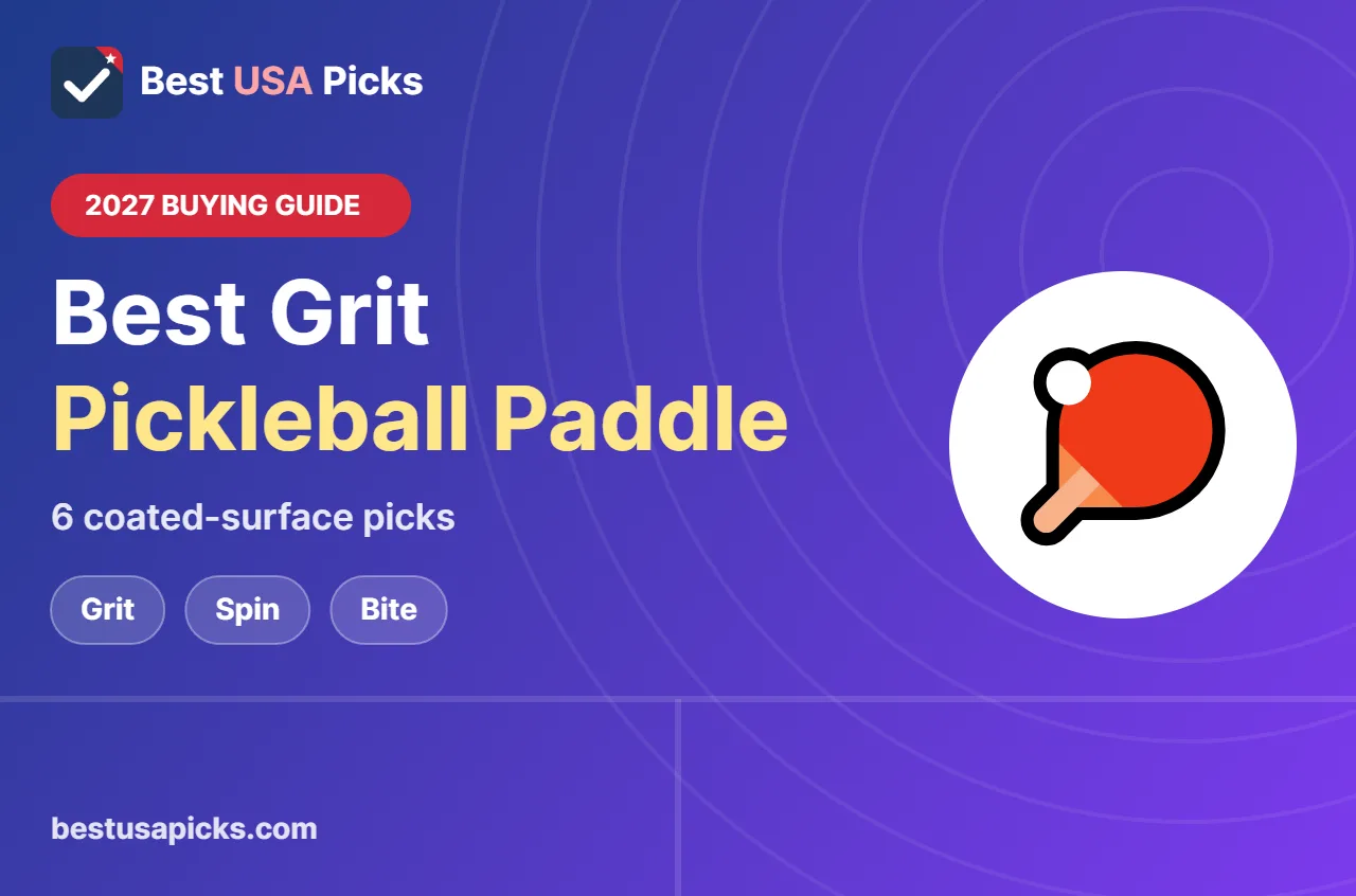 Best grit pickleball paddle - 2027 buying guide by Best USA Picks