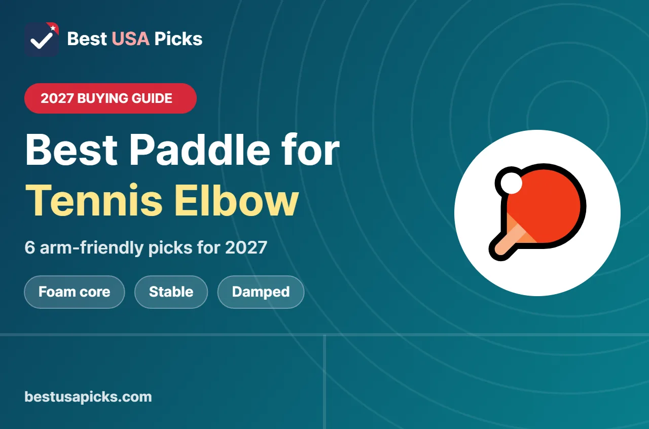 Best paddle for tennis elbow pickleball - 2027 buying guide by Best USA Picks