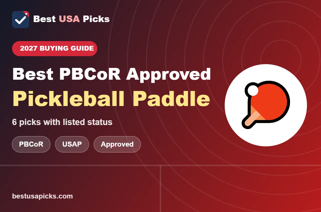 Best pbcor approved pickleball paddle - 2027 buying guide by Best USA Picks