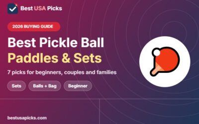 Best Pickle Ball Paddles 2026: 7 Sets for Beginners and Families