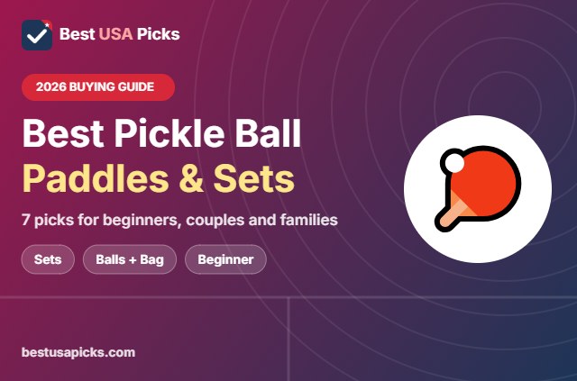 Best pickle ball paddles - 2026 buying guide by Best USA Picks