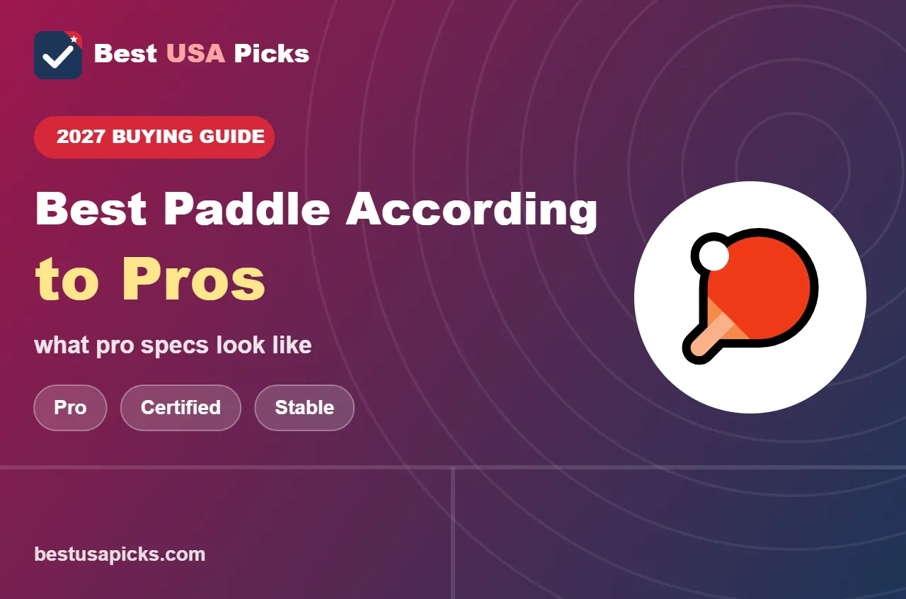 Best pickleball paddle according to pros - 2027 buying guide by Best USA Picks