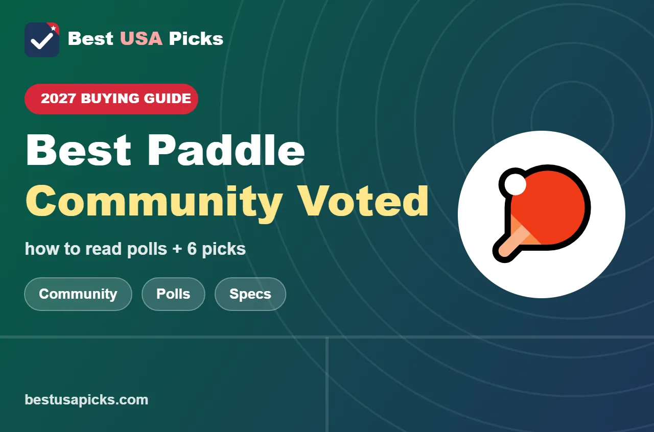 Best pickleball paddle community voted - 2027 buying guide by Best USA Picks