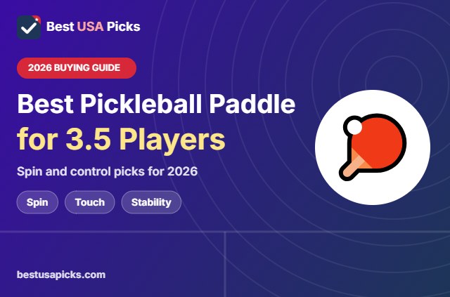 Best pickleball paddle for 3.5 player - 2026 buying guide by Best USA Picks