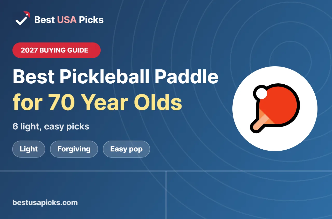 Best pickleball paddle for 70 year old - 2027 buying guide by Best USA Picks