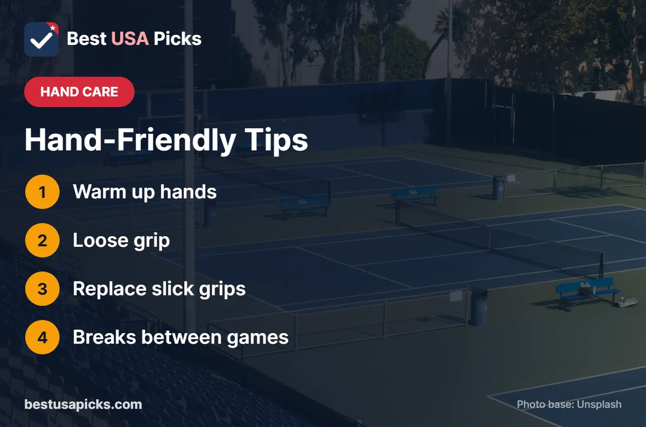 Hand-friendly pickleball tips for arthritis