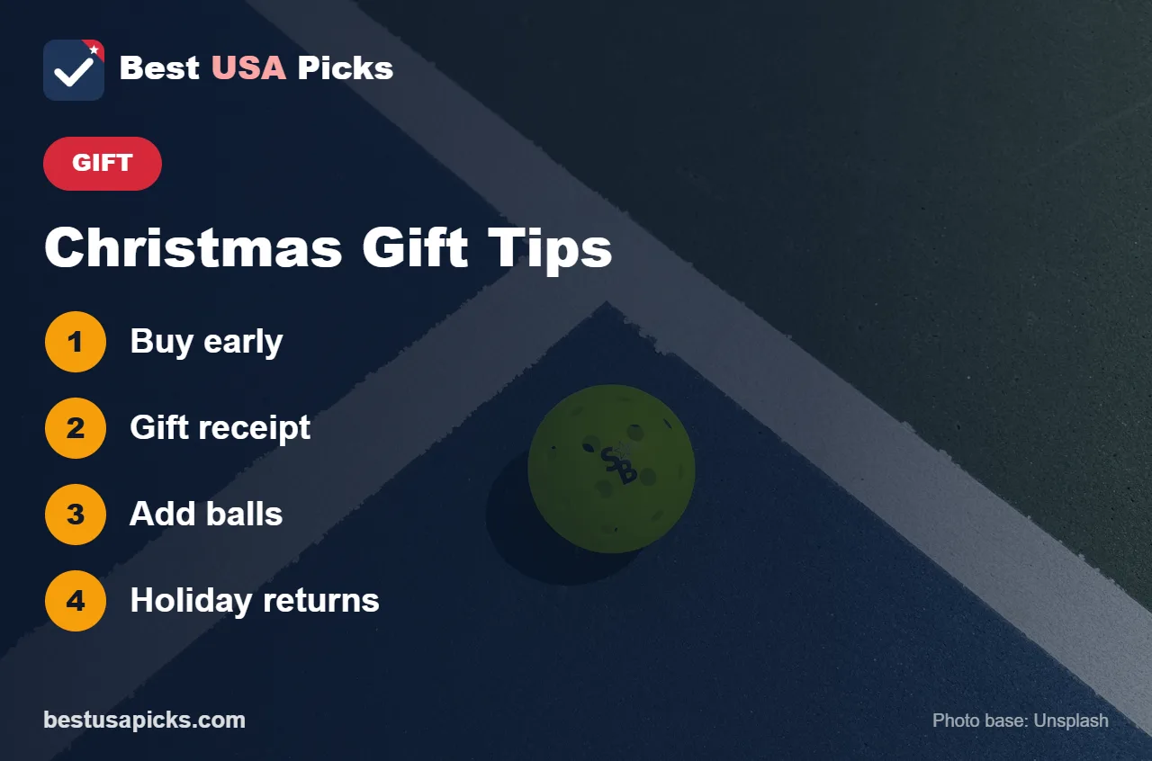 Christmas pickleball gift tips