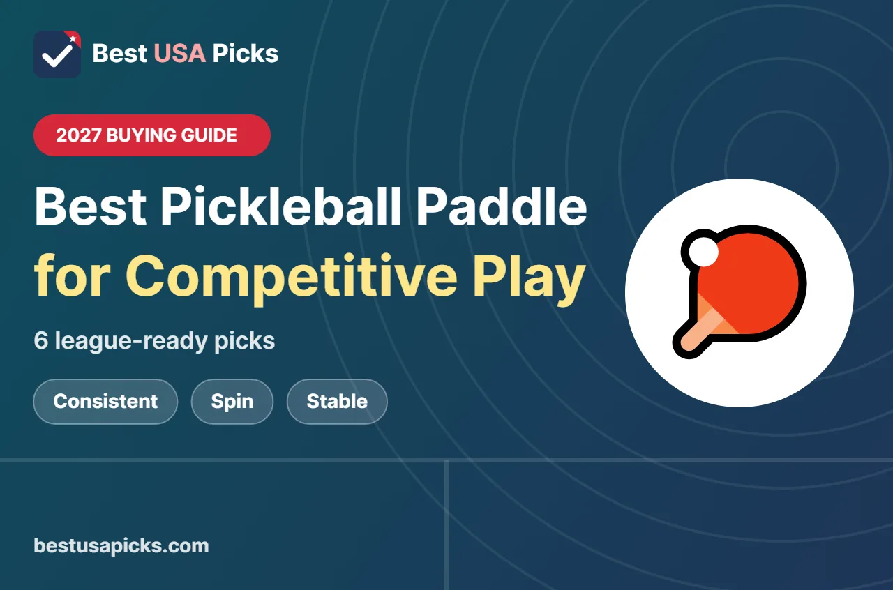 Best pickleball paddle for competitive play - 2027 buying guide by Best USA Picks