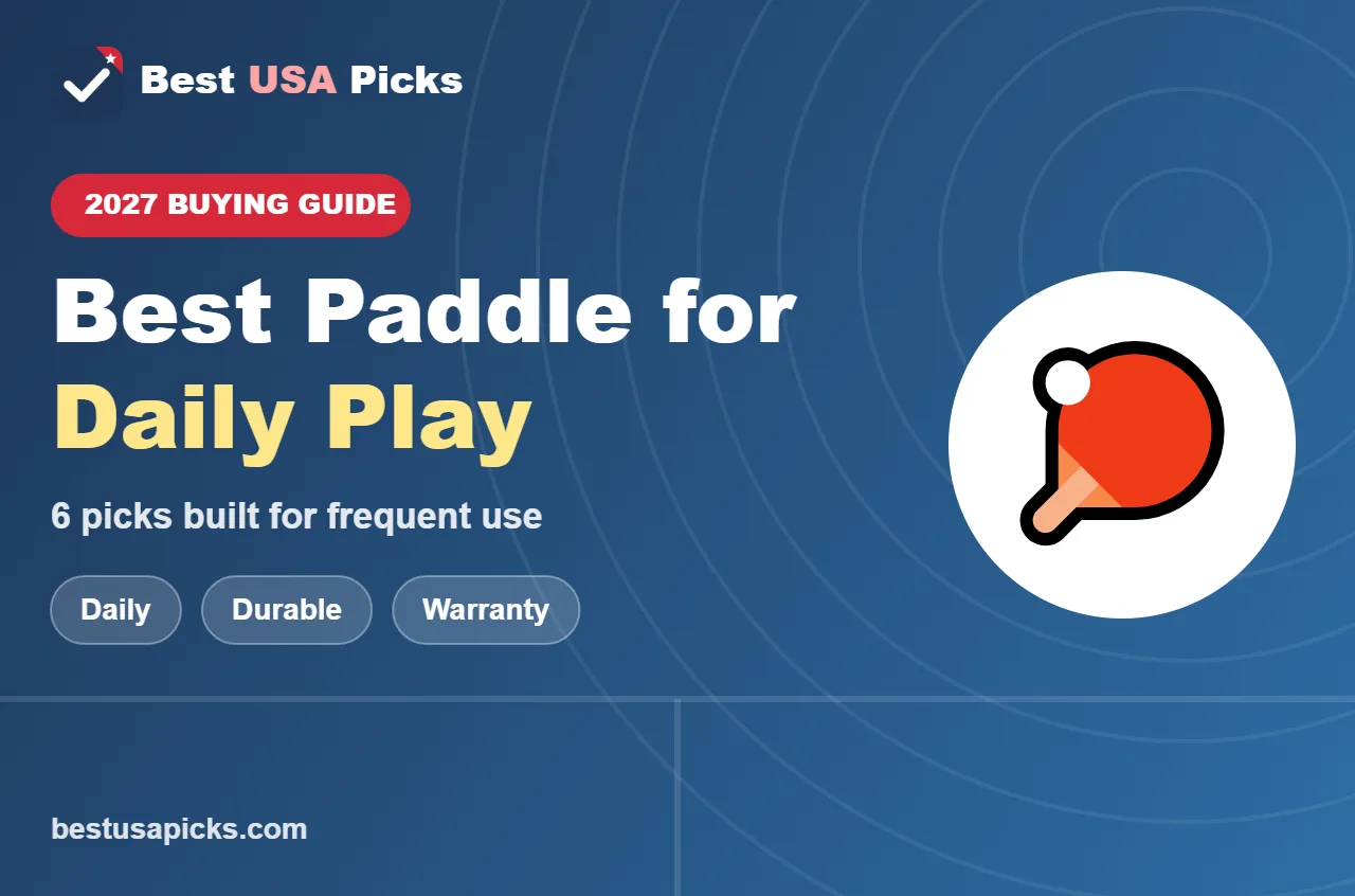 Best pickleball paddle for daily play - 2027 buying guide by Best USA Picks