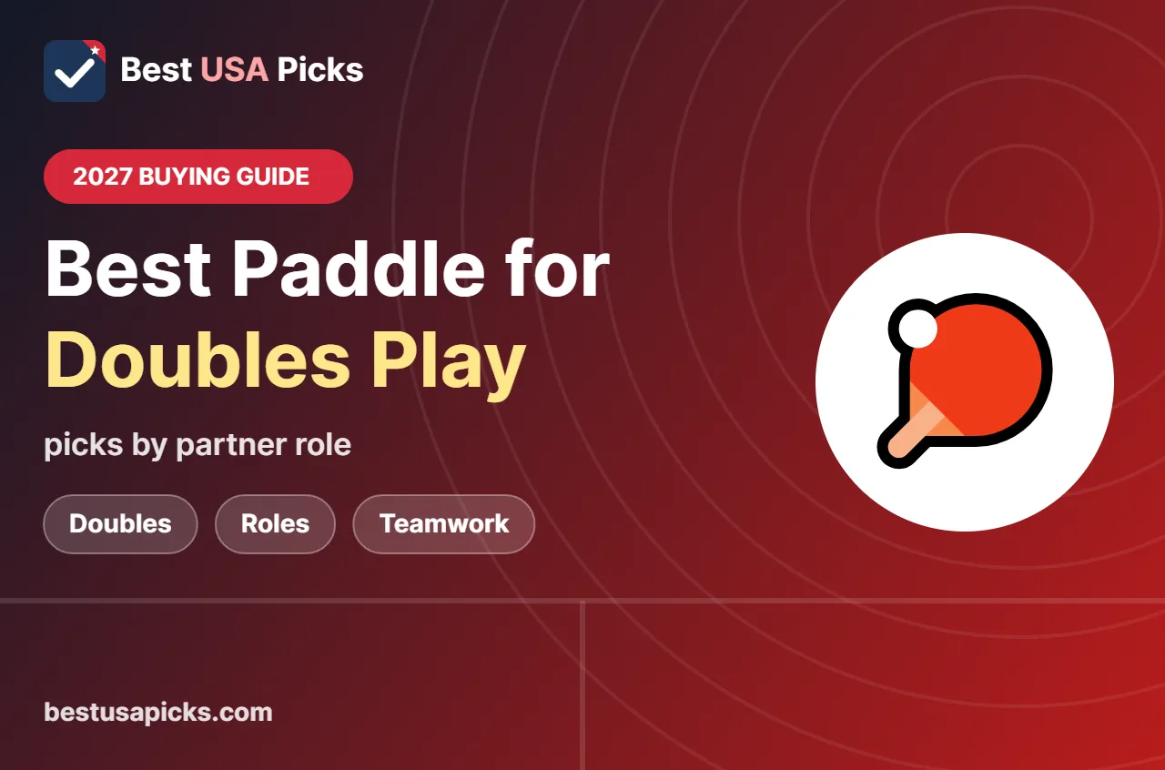 Best pickleball paddle for doubles play - 2027 buying guide by Best USA Picks