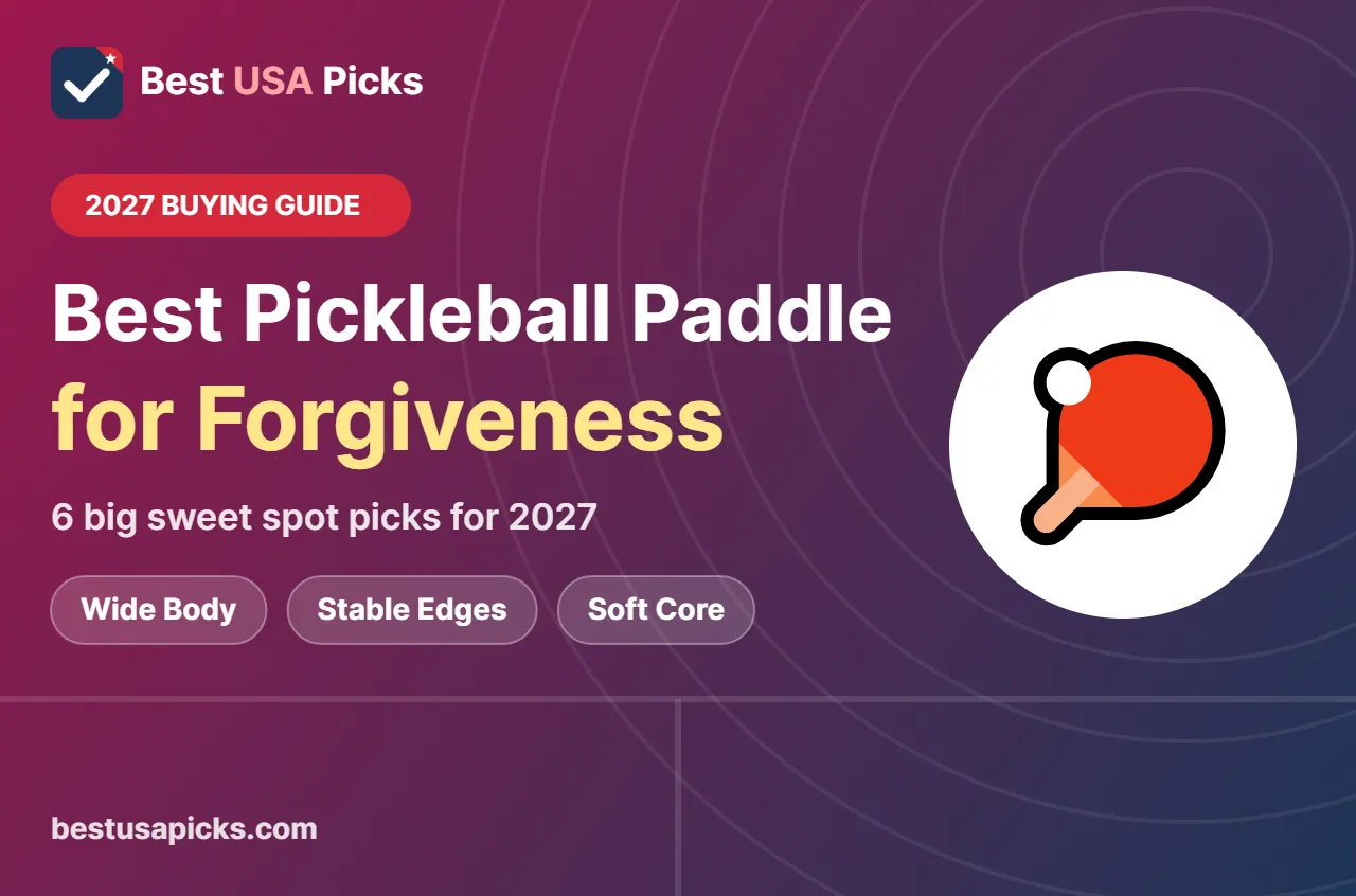 Best pickleball paddle for forgiveness - 2027 buying guide by Best USA Picks