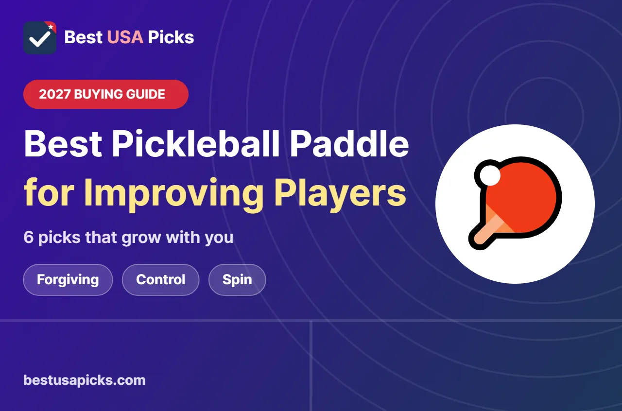 Best pickleball paddle for improving players - 2027 buying guide by Best USA Picks