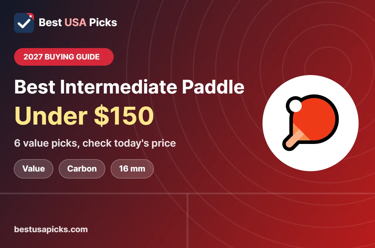 Best pickleball paddle for intermediate players under 150 - 2027 buying guide by Best USA Picks