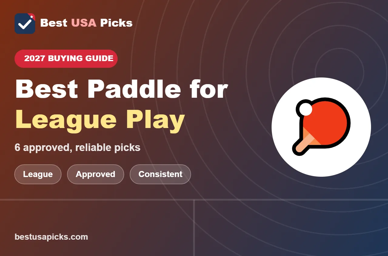 Best pickleball paddle for league play - 2027 buying guide by Best USA Picks