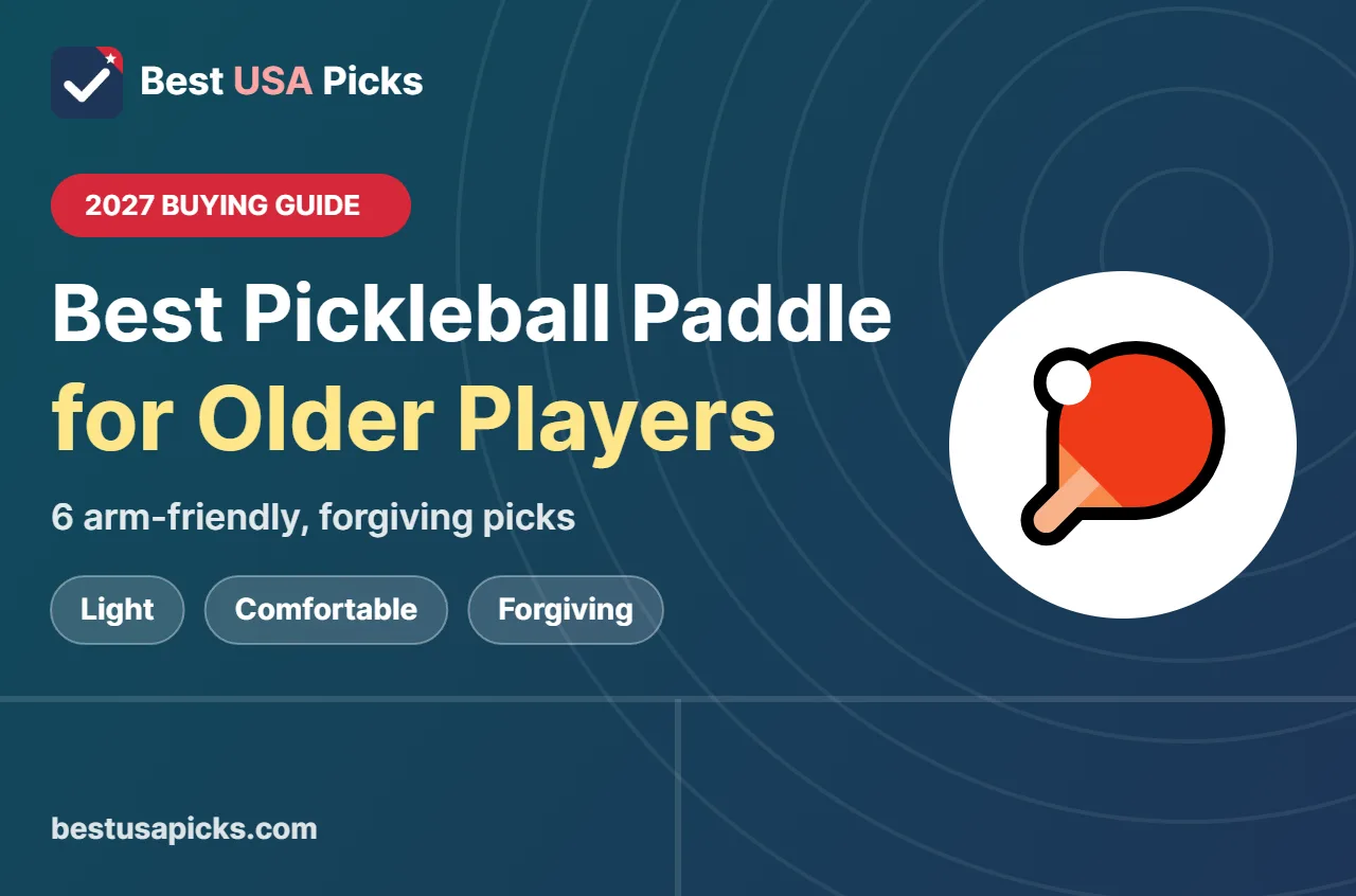 Best pickleball paddle for older players - 2027 buying guide by Best USA Picks