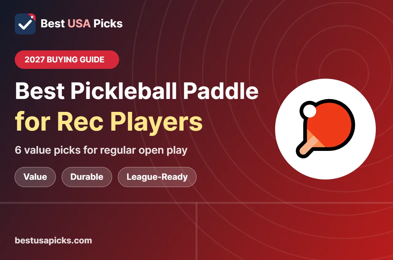 Best pickleball paddle for recreational players - 2027 buying guide by Best USA Picks