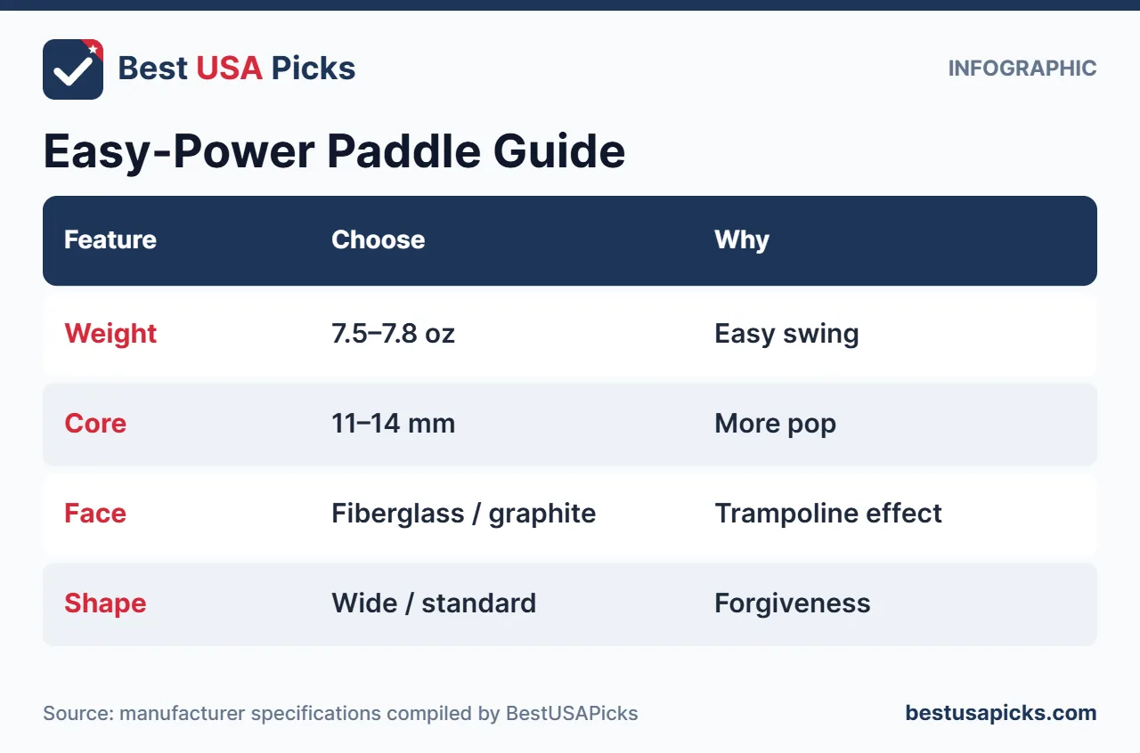 Easy-power paddle guide for seniors with weak arms