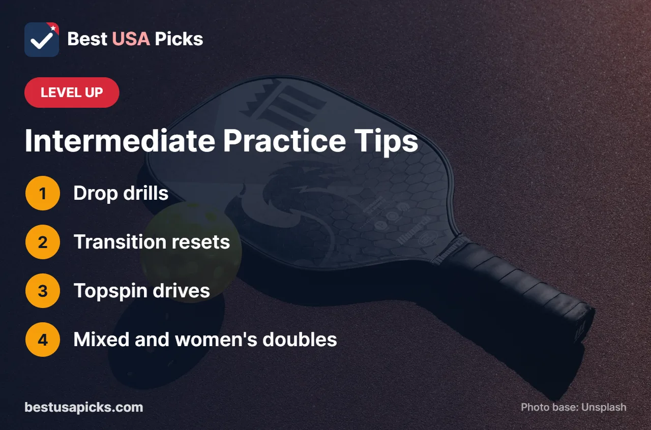 Practice tips for intermediate women players