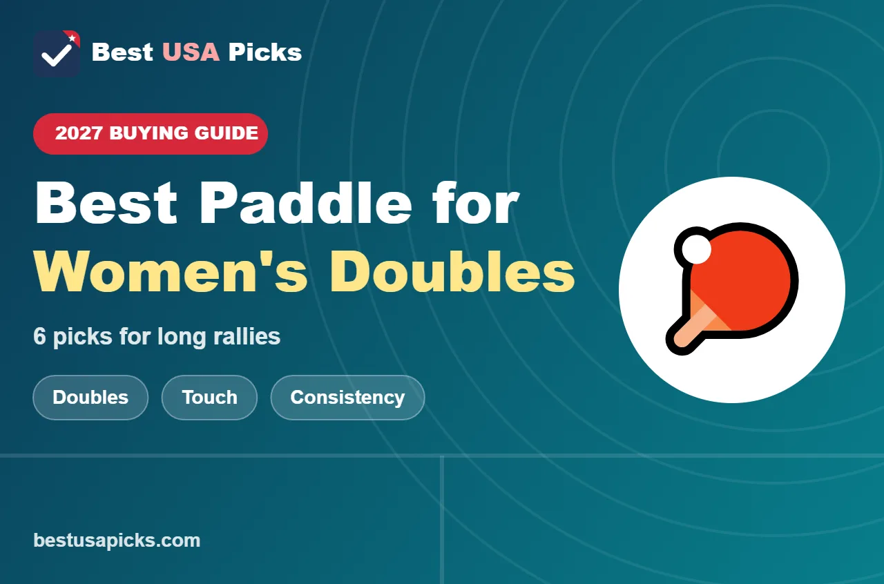 Best pickleball paddle for women's doubles - 2027 buying guide by Best USA Picks