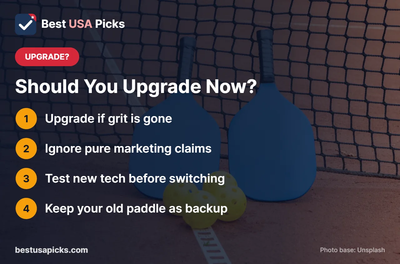 Should you upgrade your pickleball paddle now