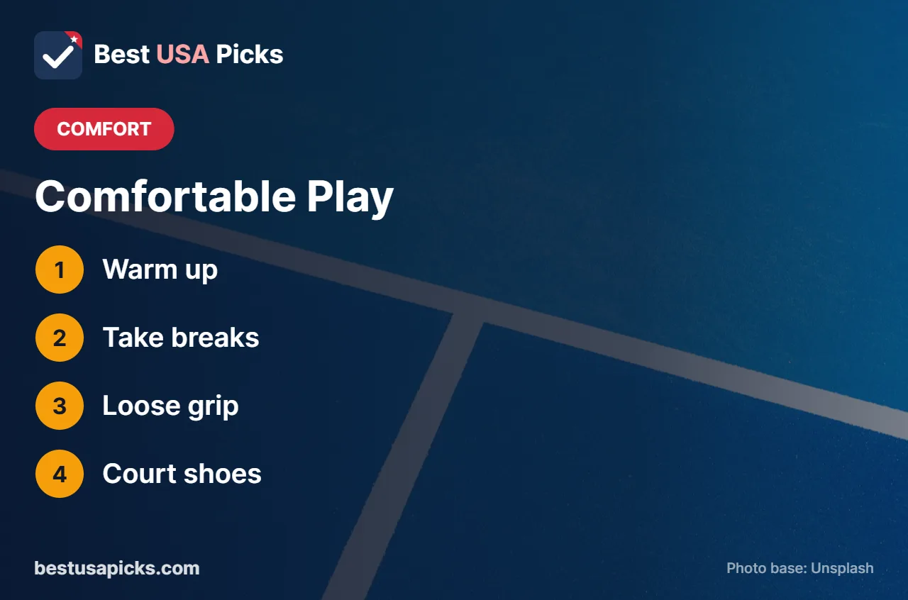 Comfortable pickleball tips for retirees