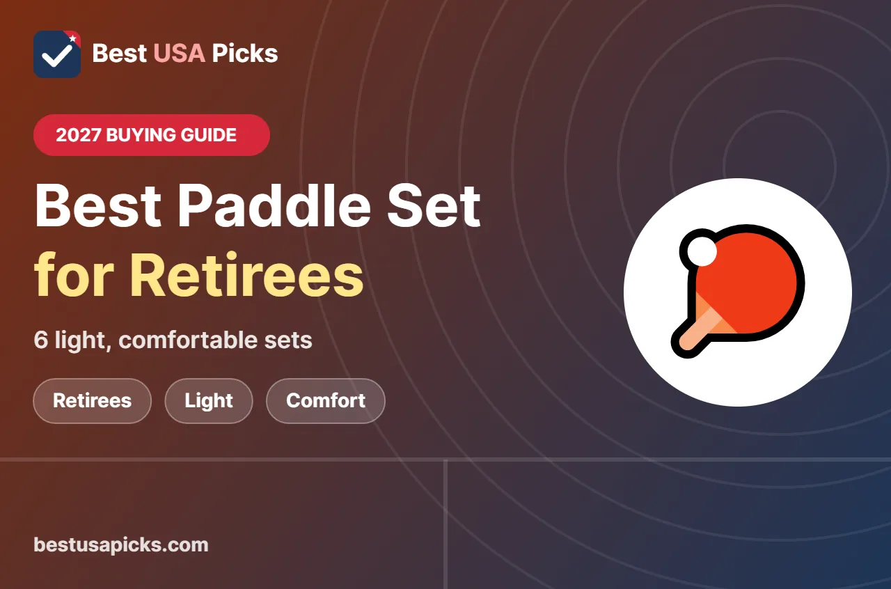 Best pickleball paddle set for retirees - 2027 buying guide by Best USA Picks