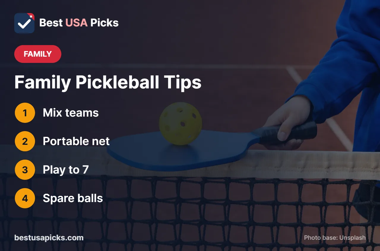 Family pickleball tips