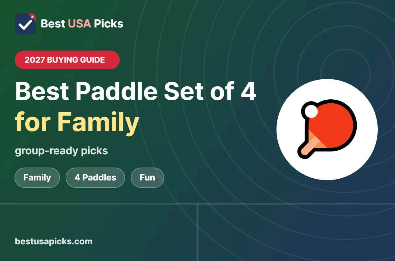 Best pickleball paddle set of 4 for family - 2027 buying guide by Best USA Picks