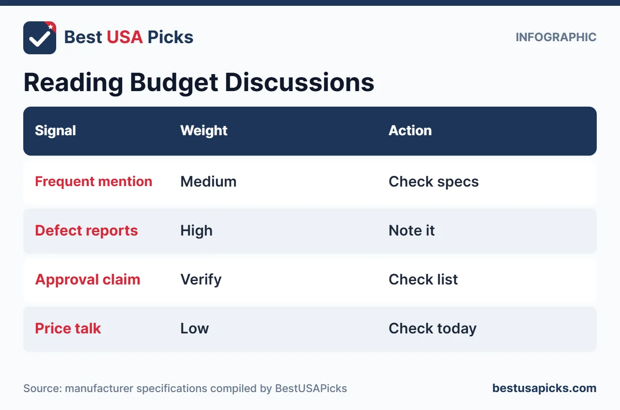 How to read budget pickleball paddle discussions