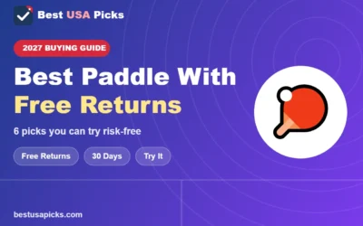 Best Pickleball Paddle With Free Returns: 6 Picks to Try Risk-Free