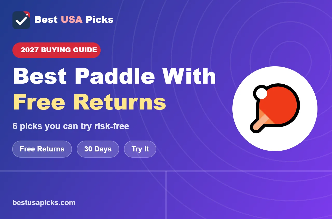 Best pickleball paddle with free returns - 2027 buying guide by Best USA Picks