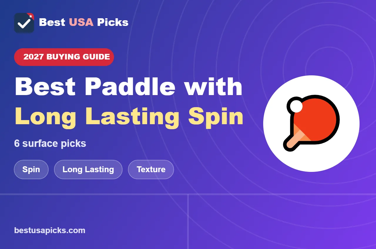 Best pickleball paddle with long lasting spin - 2027 buying guide by Best USA Picks