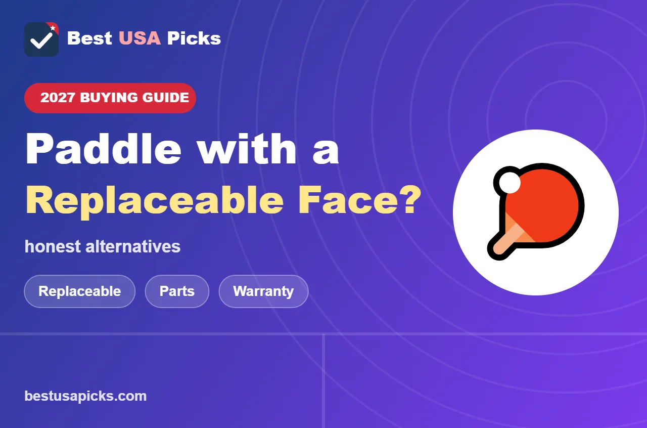 Best pickleball paddle with replaceable face - 2027 buying guide by Best USA Picks