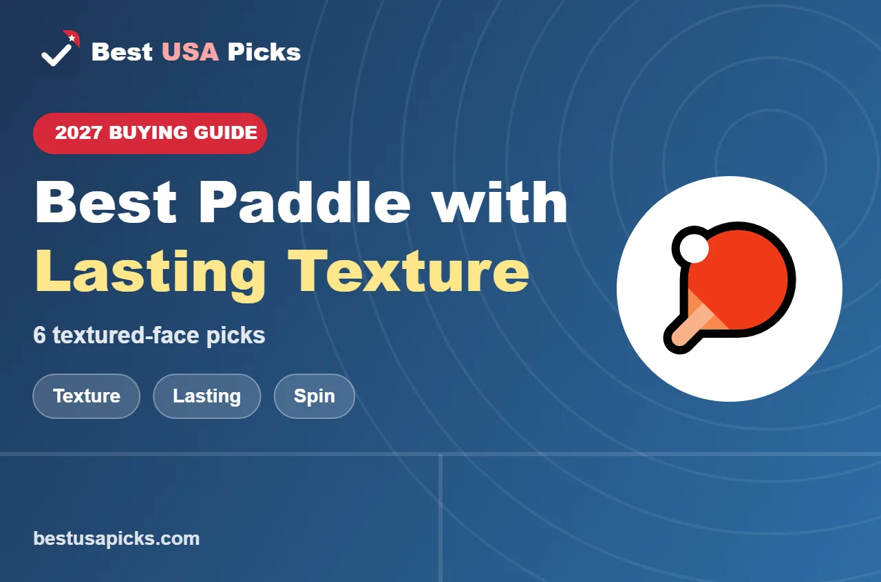 Best pickleball paddle with textured face that lasts - 2027 buying guide by Best USA Picks