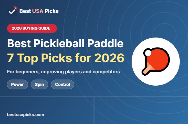 Best pickleball paddle - 2026 buying guide by Best USA Picks