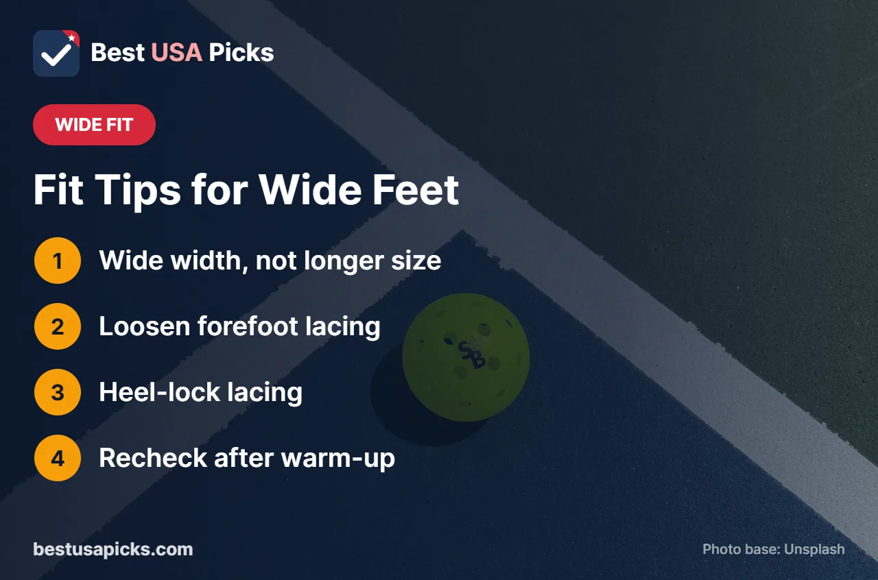 Fit tips for men with wide feet