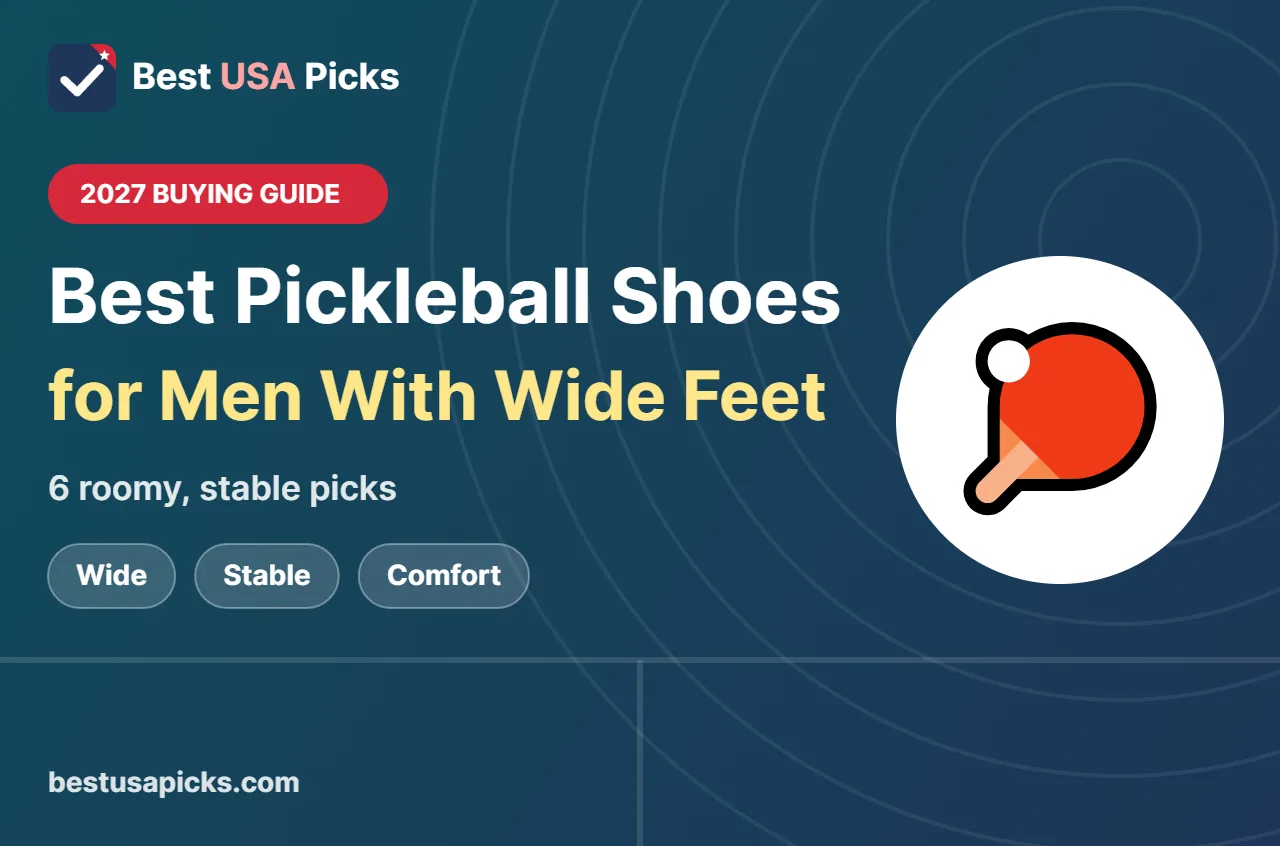 Best pickleball shoes for men wide feet - 2027 buying guide by Best USA Picks