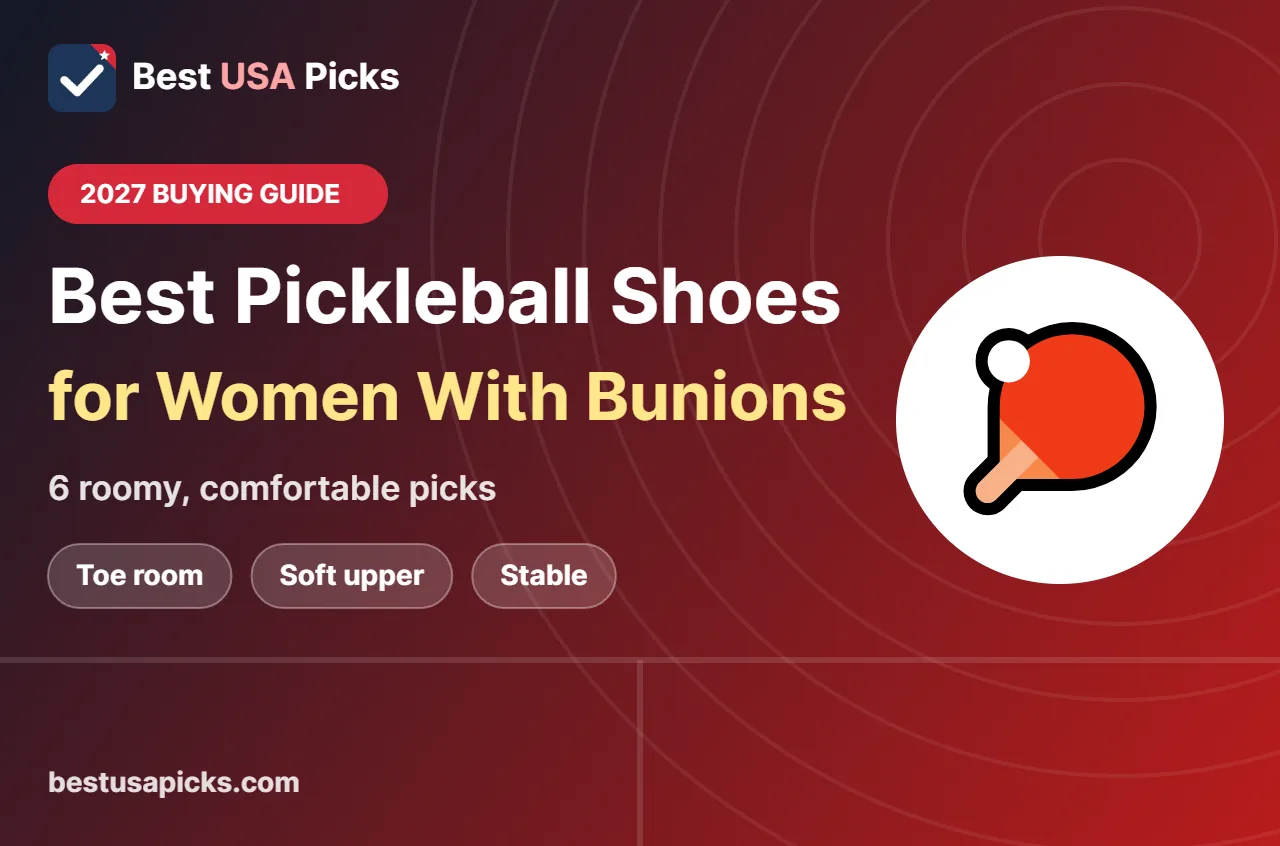Best pickleball shoes for women with bunions - 2027 buying guide by Best USA Picks