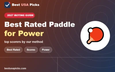 Best Rated Pickleball Paddle for Power: Top 6 by Our Scores