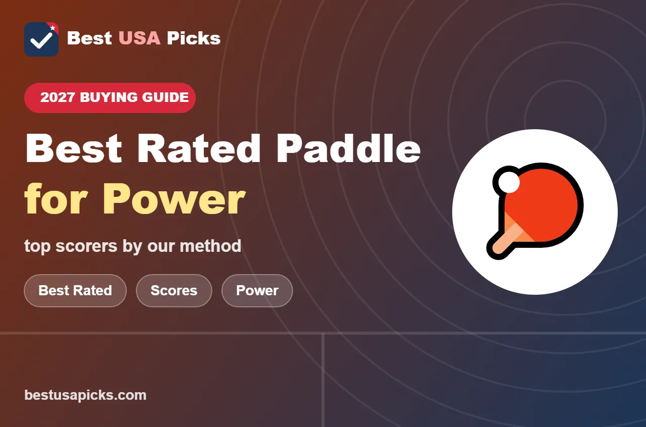 Best rated pickleball paddle for power - 2027 buying guide by Best USA Picks