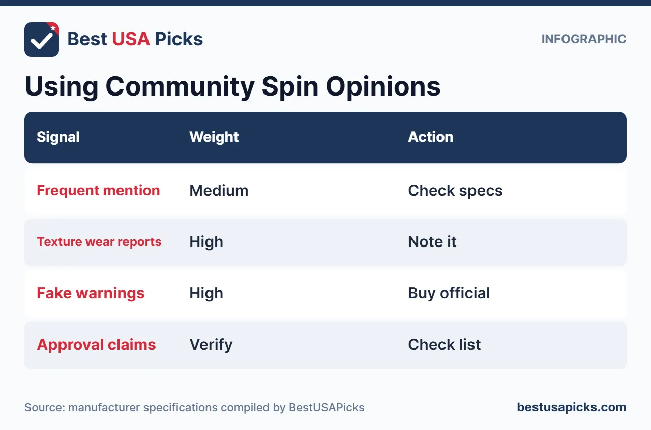 How to use community spin paddle opinions