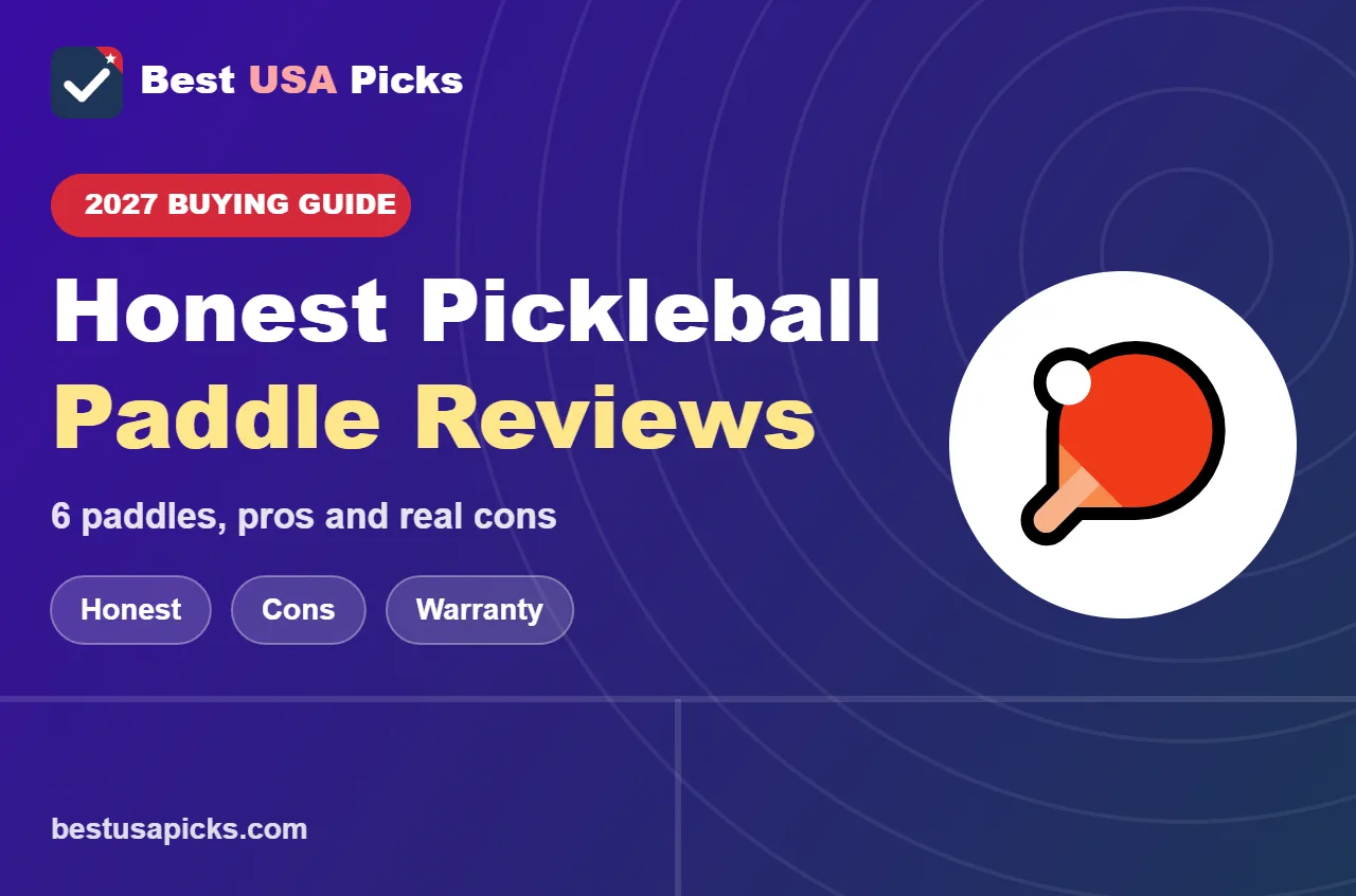 Honest pickleball paddle reviews - 2027 buying guide by Best USA Picks