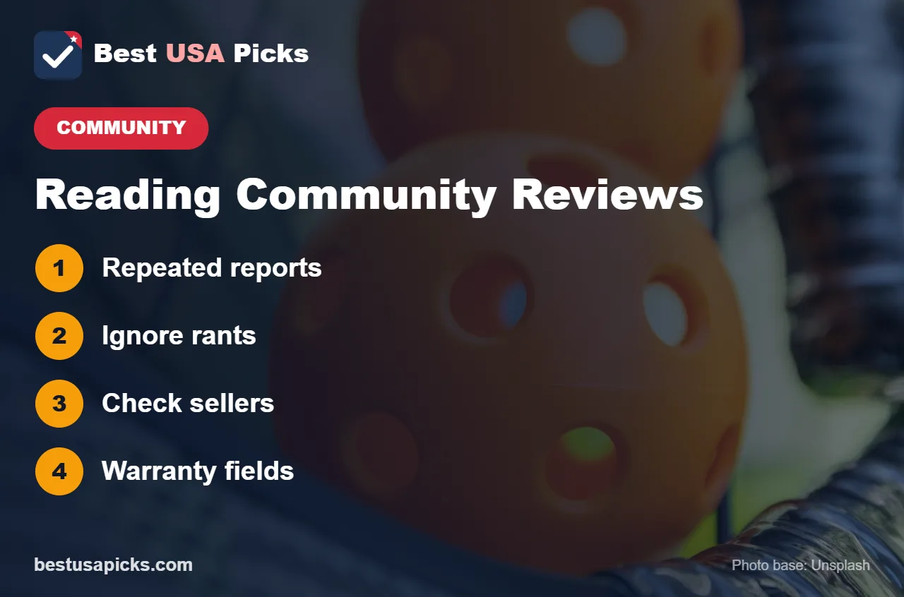 Tips for reading community paddle reviews